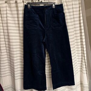 Colette Navy Corduroy Pants